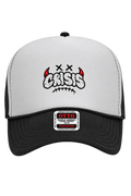 CRISIS trucker hat with transparent background