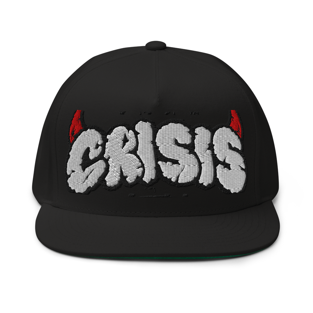 CRISIS Flat Bill Hat
