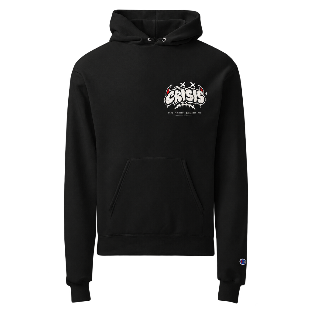CRISIS Reaper hoodie front with transparent background