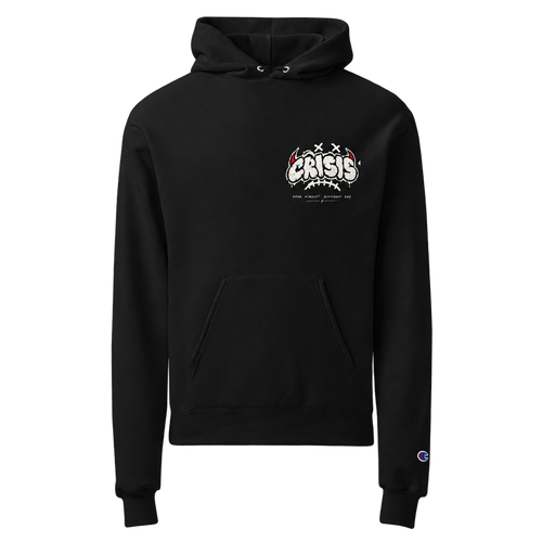 CRISIS Reaper hoodie front with transparent background